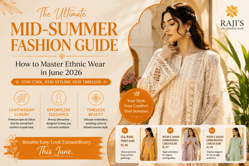 The Ultimate Mid-Summer Fashion Guide: How to Master Ethnic Wear in June 2026