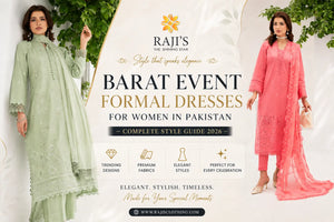 Barat Event Formal Dresses for Women in Pakistan. Complete Style Guide 2026