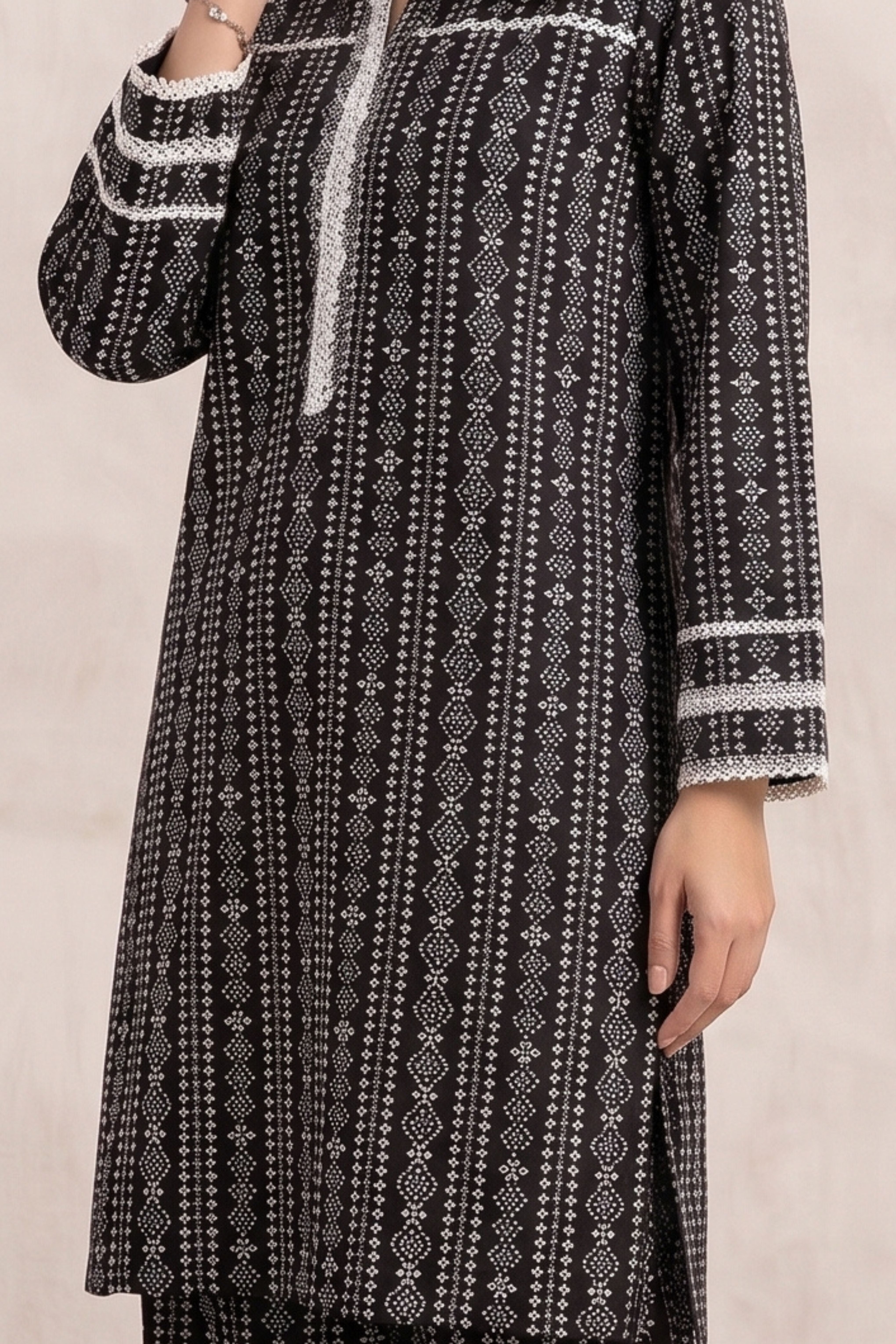 STITCHED PRINT CO-ORD SET 2PC