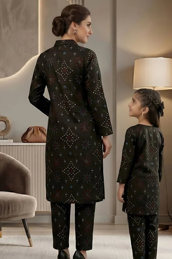 BLOCK PRINT LAWN RJ-06