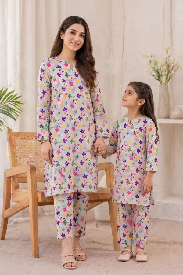 BLOCK PRINT LAWN RJ-02