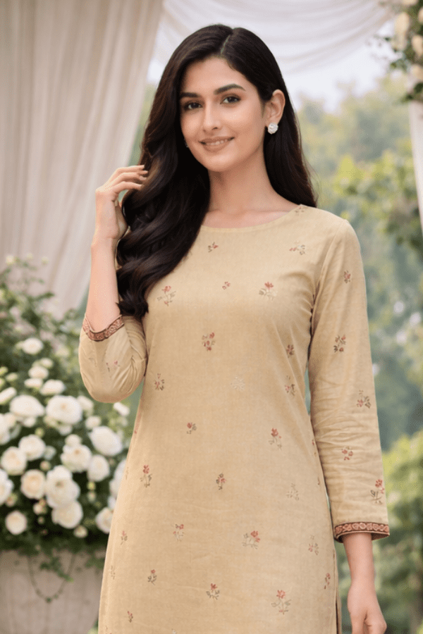 Embroidered Lawn RJ-03