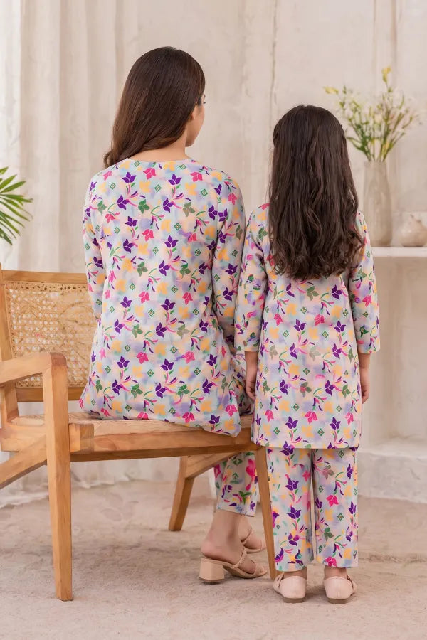 BLOCK PRINT LAWN RJ-02