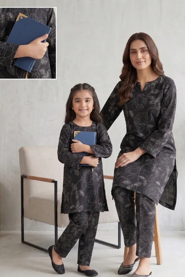 BLOCK PRINT LAWN RJ-03