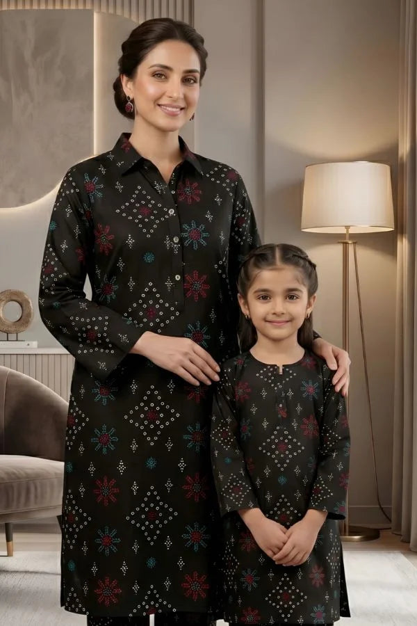 BLOCK PRINT LAWN RJ-06