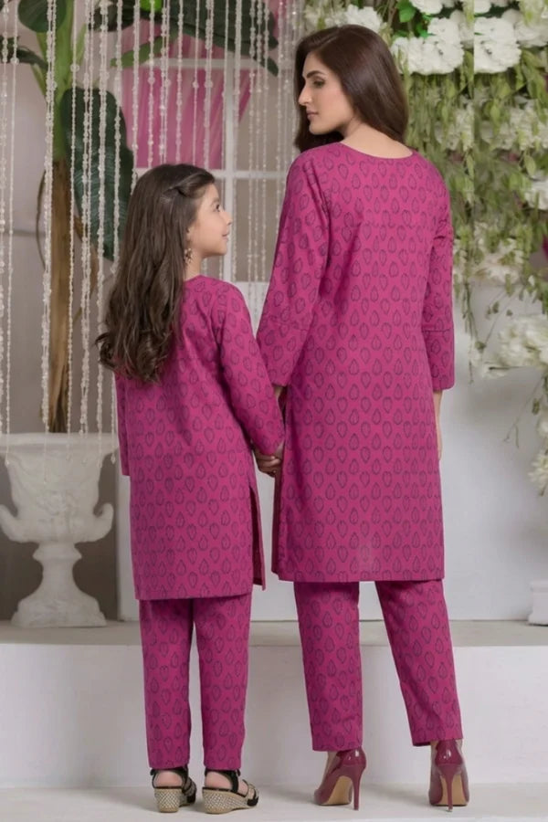 BLOCK PRINT LAWN RJ-08
