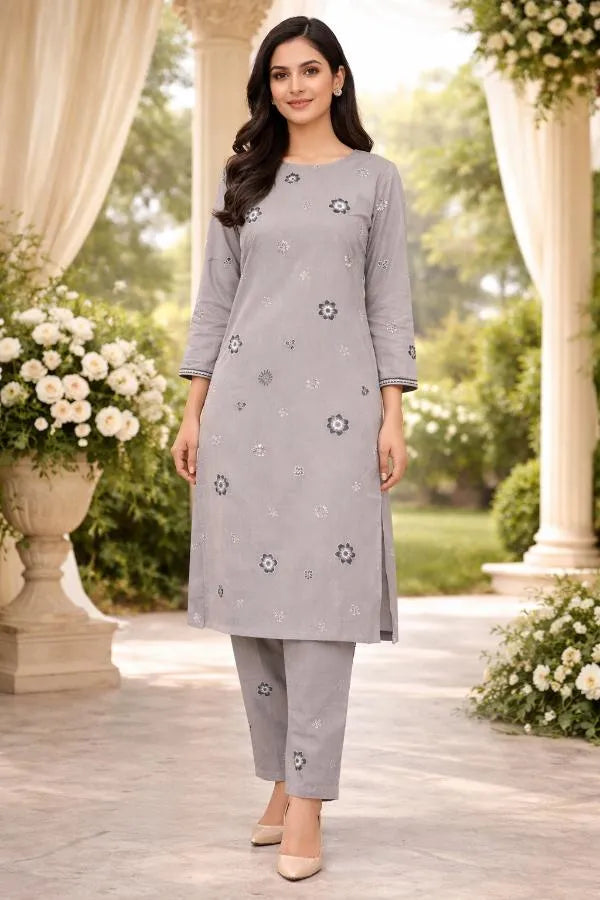 Embroidered Lawn RJ-06