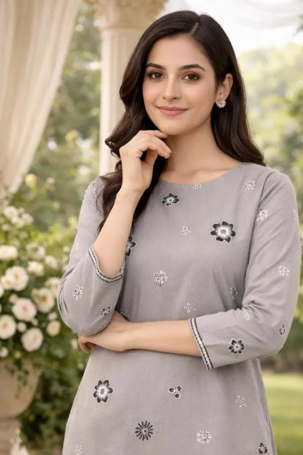 Embroidered Lawn RJ-06