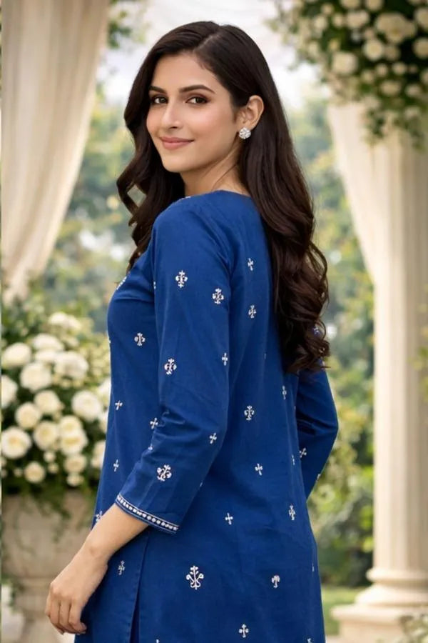 Embroidered Lawn RJ-01